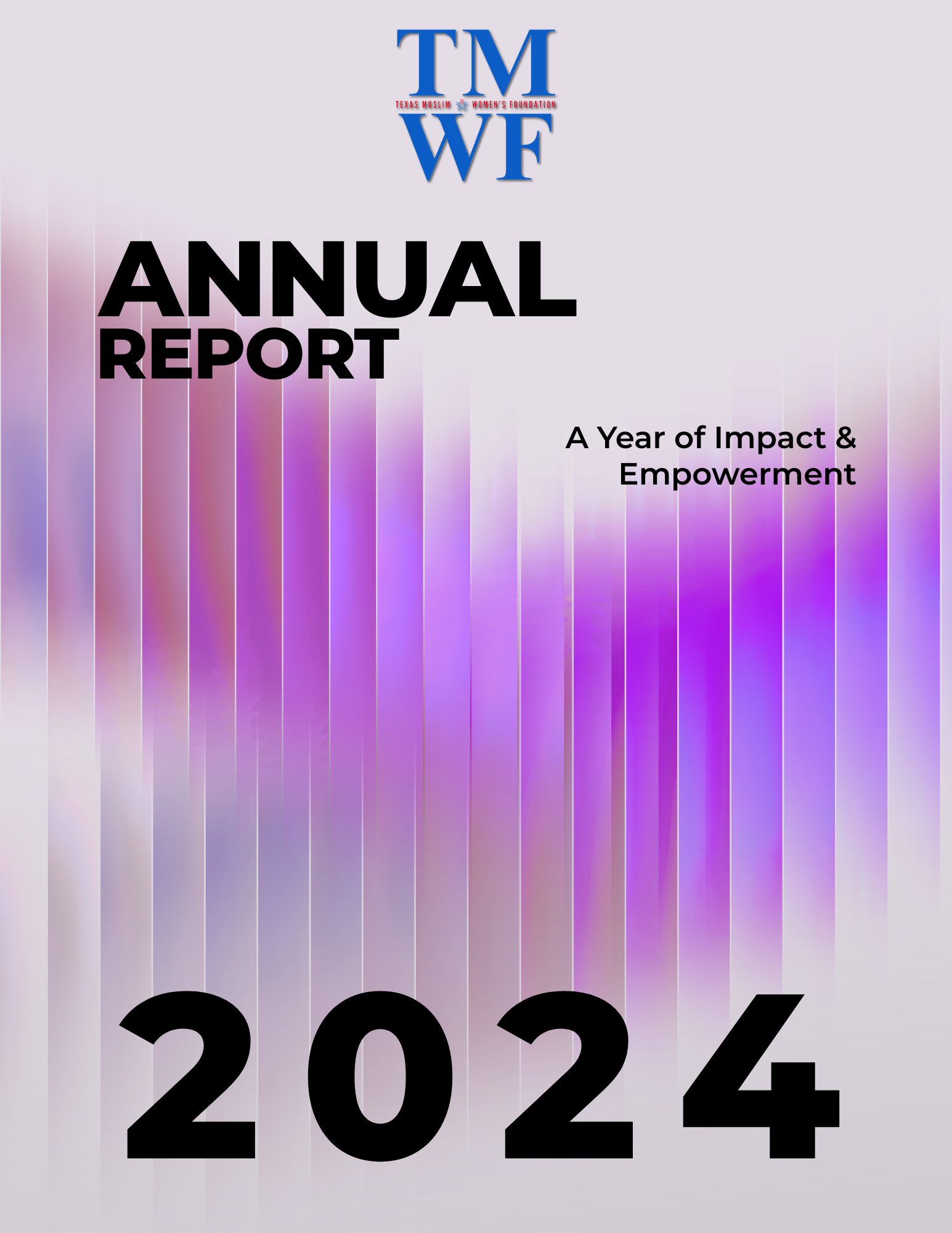 Annual Report Cover 2024
